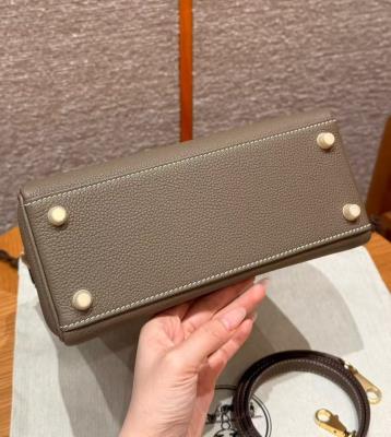 wholesale quality hermes kelly 25 togo etoupe ghw